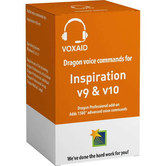 VoxAid for Inspiration mind mapping software product box