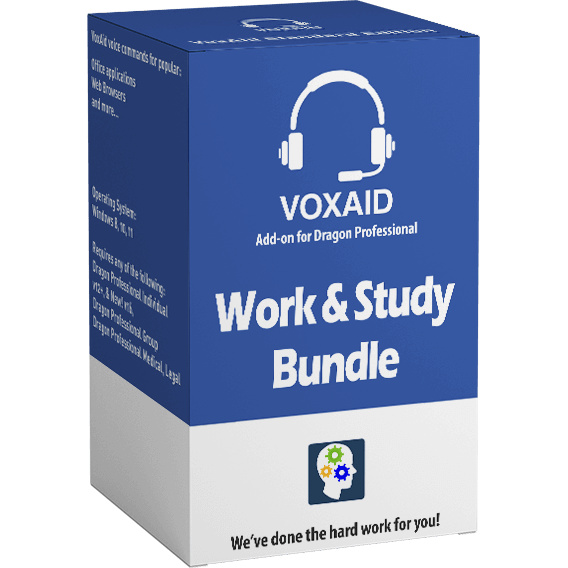 VoxAid Work and study bundle software product box